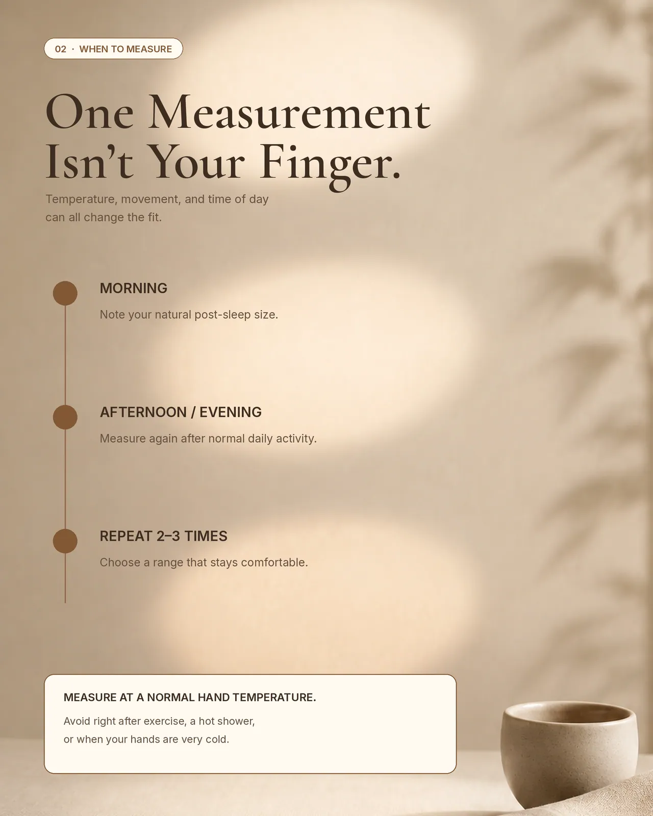 Always ending up with a ring that feels too loose or too tight? One millimeter may be the reason.