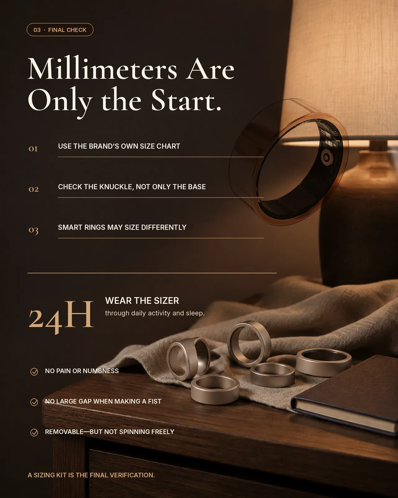 Always ending up with a ring that feels too loose or too tight? One millimeter may be the reason.