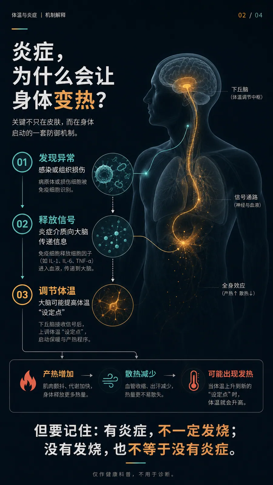 体温与炎症:怎样理解连续体温趋势?